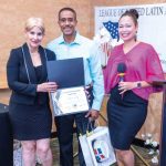 Patria Sánchez, Artista Manuel Aybur y Evelyn St. Hilaire