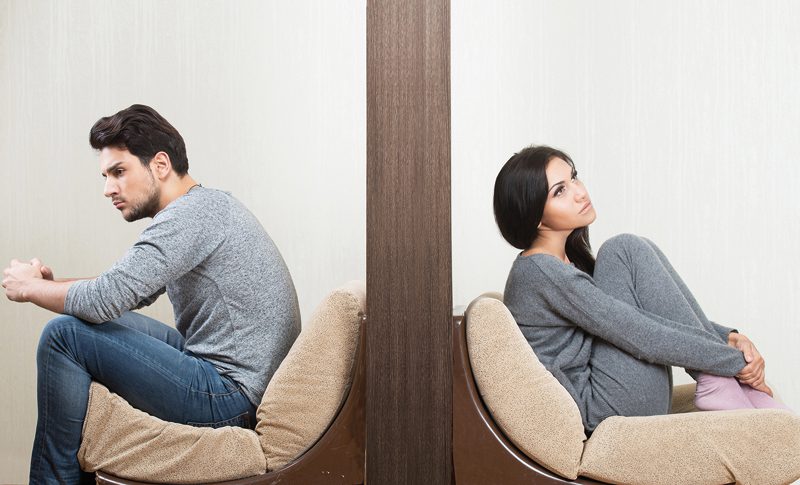 Pareja en conflicto