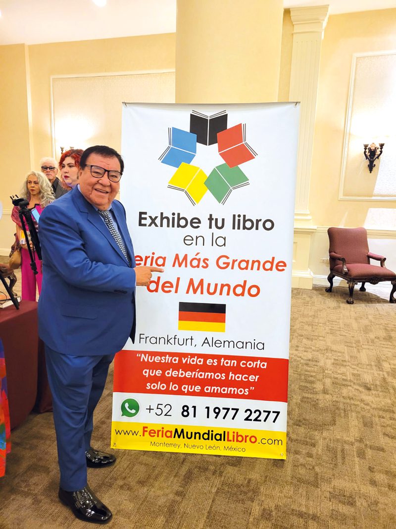 Max Torres,en Feria Mundial del Libro de Frankfurt