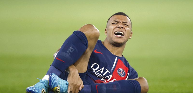 Mbappe lesionado
