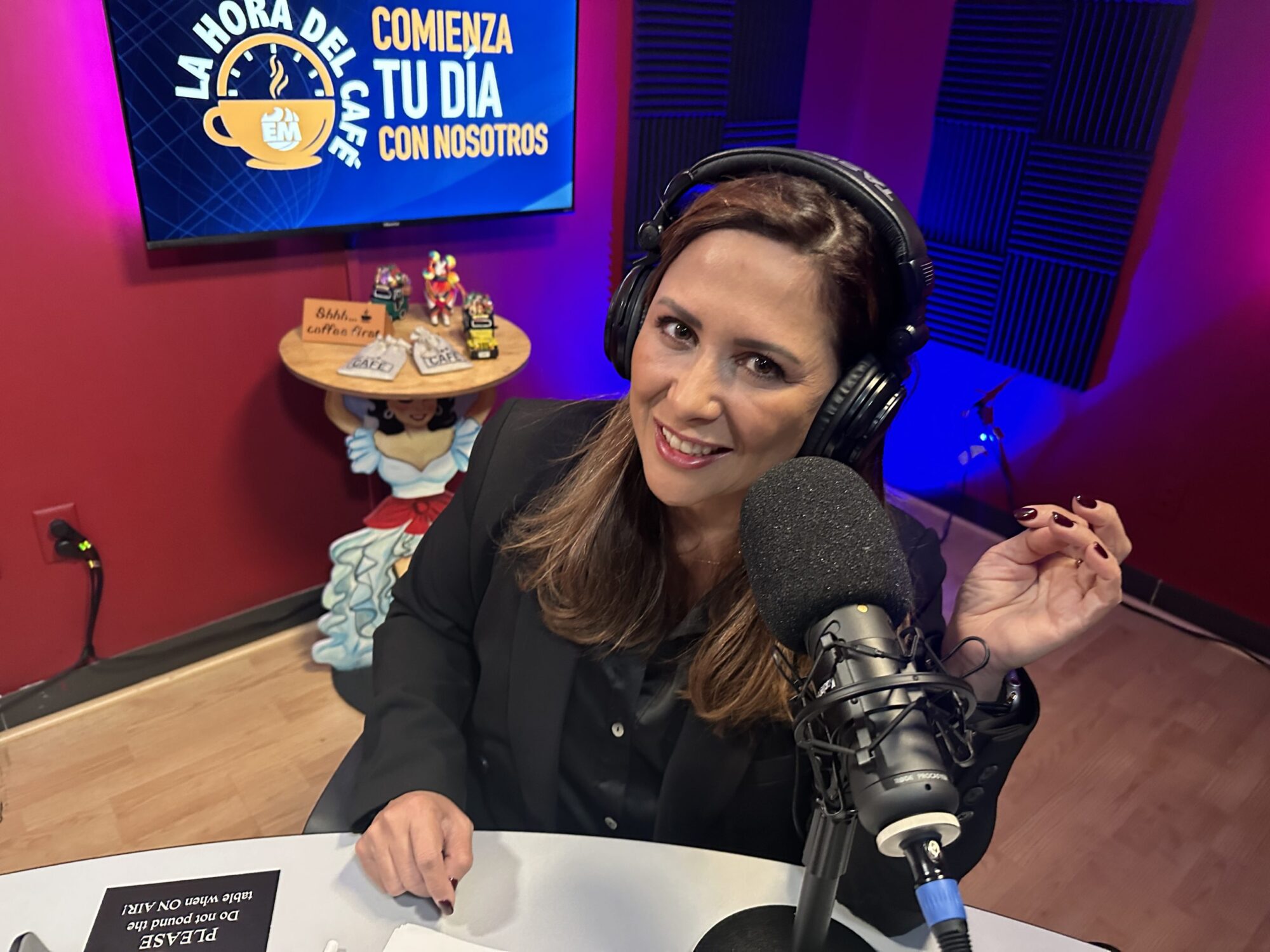Dr. Evonne Alvarez, Lynn’s first Latina Superintendent on “La Hora Del Café.”