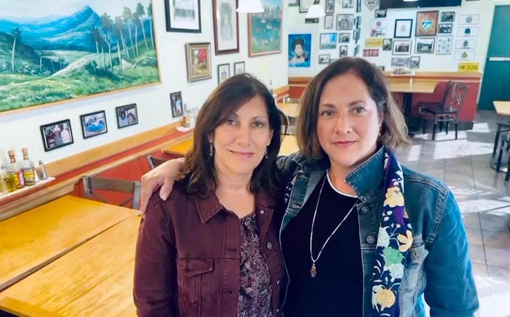 Garcia Sisters Yvonne and Lissette thank the community for the the support.