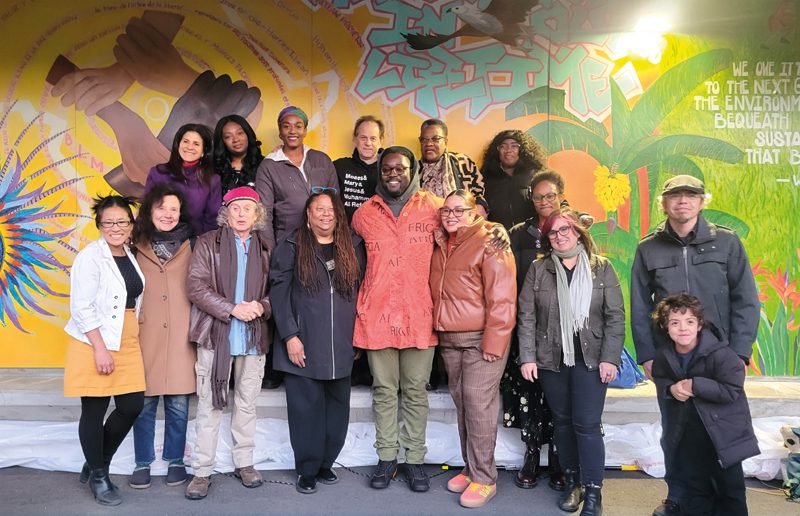 Roxbury Community College inaugura mural