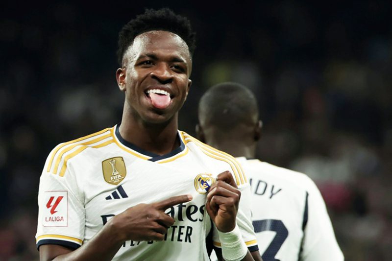 Real Madrid arrolló al Valencia, Vinicius Jr