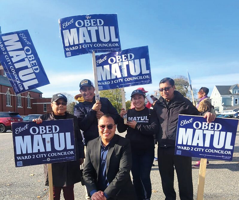 Guatemalteco, Obed Matul, hace historia como primer concejal latino de Lynn