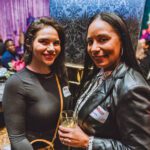 BEDF supporters, Carolina Leins and Yvonne Montilla
