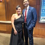 Ilyitch Nahiely Tábora, TAG Assoc President; David Hernandez, TAG Alumnus, BPD Sargent & Chair of LLEGO Boston