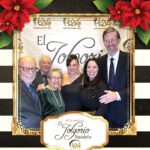 Left to Right: Dr Lloyd David, Lucia Mayerson-David’s widow; Tábora del Pino; Alicia Tábora; Paulita David, daughter of the late Lucia Mayerson-David; Mike Jolly