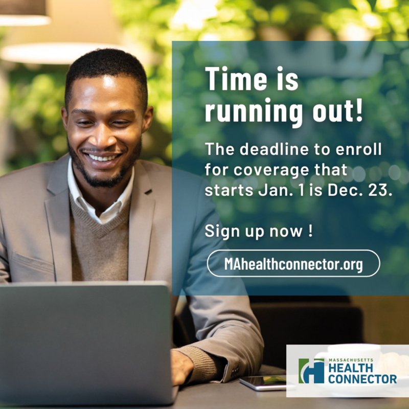Mass Health Connector open enrollement