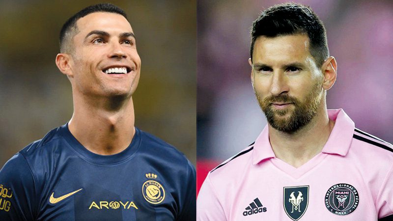 Cristiano y Messi se volverán a enfrentar en febrero de 2024
