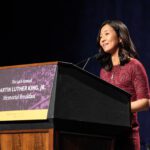 January 15, 2024 - Mayor Michelle Wu attends the 54th Annual MLK Memorial Breakfast at the Boston Convention Center.