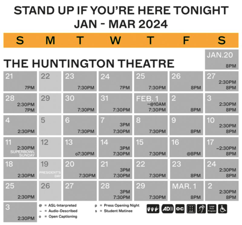 The Huntington anuncia el elenco y el equipo creativo de su nueva producción de "Stand Up If You're Here Tonight"