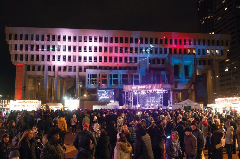 Boston celebra el 2024
con fiesta en el City Hall