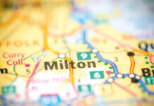 Milton epicentro del debate sobre vivienda asequible Milton en una mapa