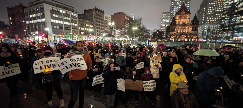 Celebran vigilia por vidas
perdidas en Israel y Gaza