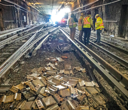 MBTA completa con éxito trabajo acelerado de vía crítica en la Línea Roja MBTA completa con éxito trabajo acelerado de vía crítica en la Línea Roja
